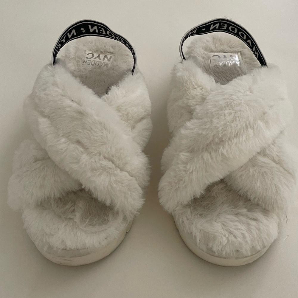 Madden sling back slippers